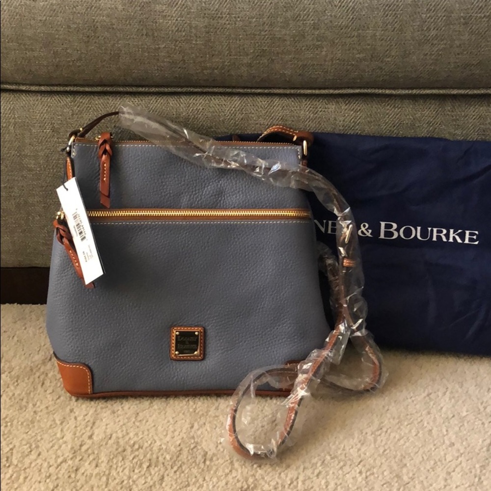 Dooney & Bourke Pebble Grain Crossbody In Graphite